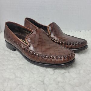 Cole Haan Penny Loafer Womens Size 7B Brown Leather Slip-On F6406 Shoes Good Con